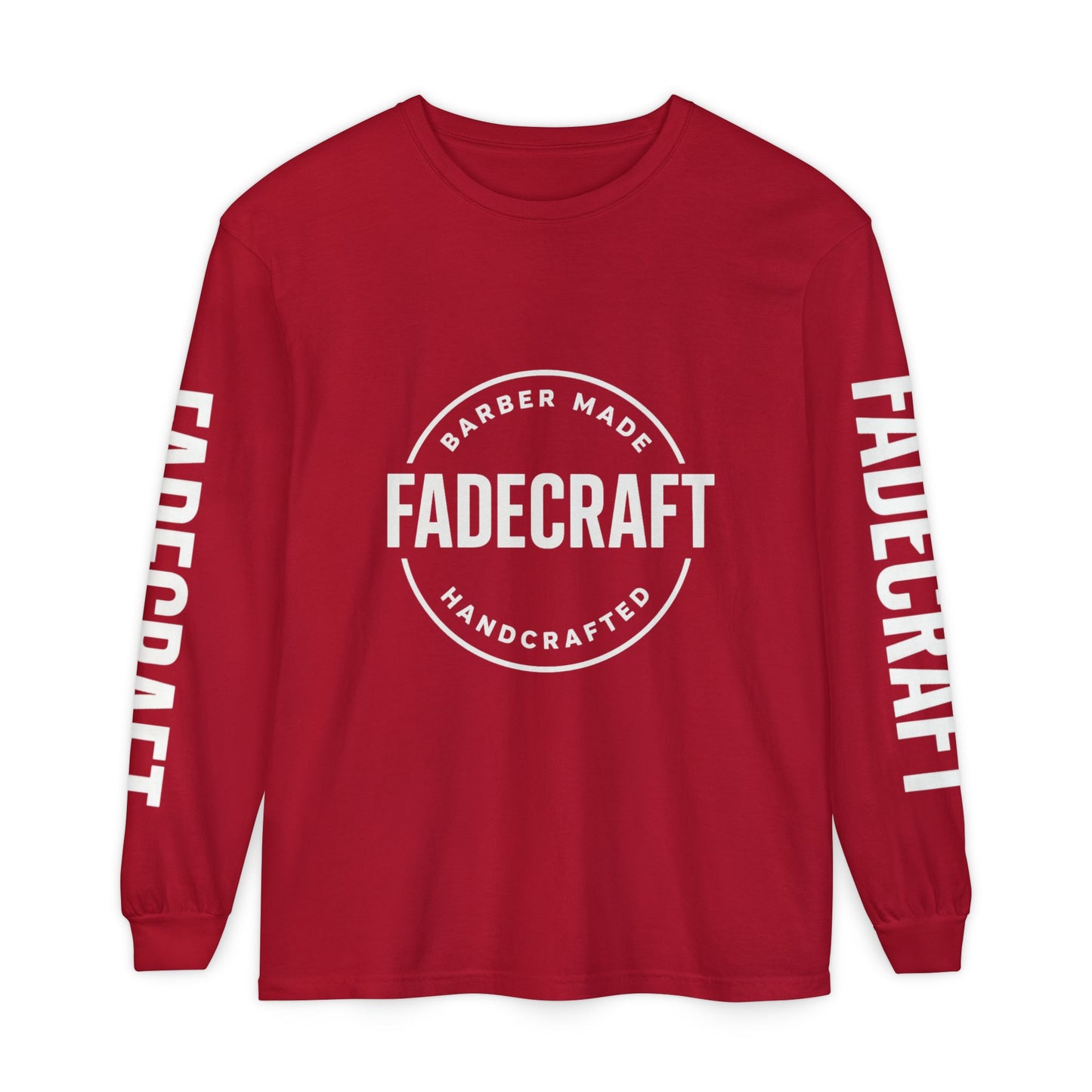 FadeCraft Long Sleeve Tee — Barber Made, Handcrafted