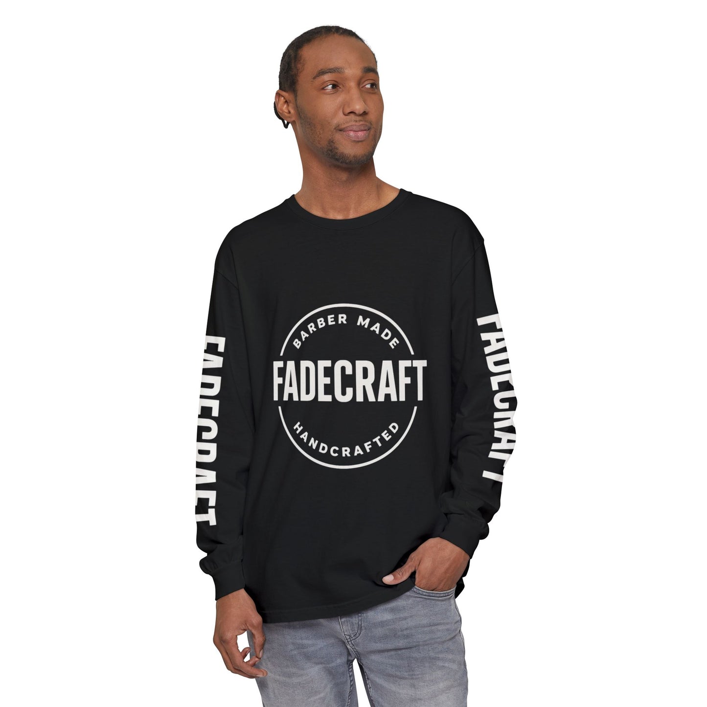 FadeCraft Long Sleeve Tee — Barber Made, Handcrafted